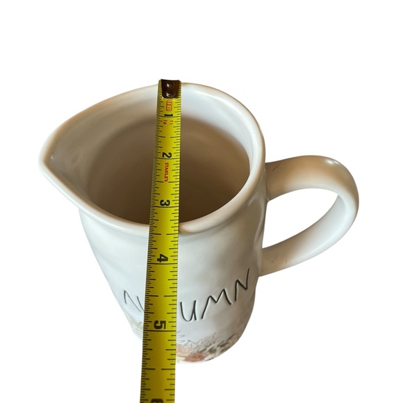 Rae Dunn Cream Floral Pitcher - Autumn Theme - Picture 3 of 8